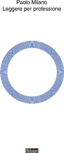 Paolo Milano Leggere per professione