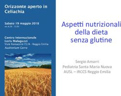 Aspet nutrizionali della dieta senza glutne - Sergio Amarri Pediatria Santa Maria Nuova AUSL - IRCCS Reggio Emilia - Emilia ...
