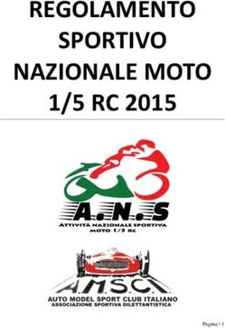 REGOLAMENTO SPORTIVO NAZIONALE MOTO 1/5 RC 2015