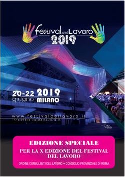 EDIZIONE SPECIALE PER LA X EDIZIONE DEL FESTIVAL DEL LAVORO - ORDINE CONSULENTI DEL LAVORO CONSIGLIO PROVINCIALE DI ROMA - Studio Legale Galletti Law