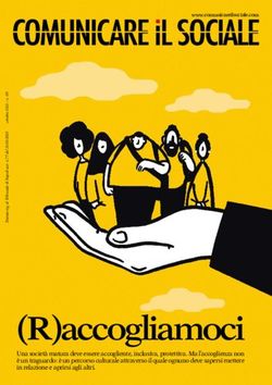 (R)accogliamoci - Comunicare il sociale