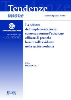 Tendenze La scienza dell'implementazione: come supportare l'adozione efficace di pratiche basate sulle evidenze nella sanità moderna - Tendenze ...