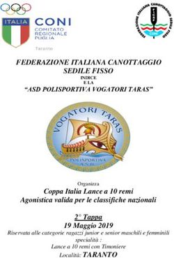 FEDERAZIONE ITALIANA CANOTTAGGIO SEDILE FISSO
