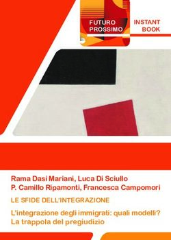 Rama Dasi Mariani, Luca Di Sciullo P. Camillo Ripamonti, Francesca Campomori - LE SFIDE DELL'INTEGRAZIONE