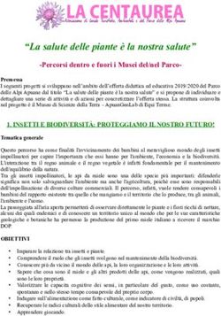 "La salute delle piante è la nostra salute"-Percorsi dentro e fuori i Musei del/nel Parco