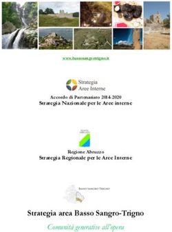 Strategia area Basso Sangro-Trigno - Comunit&agrave; generative all'opera - Strategia Nazionale per le Aree interne