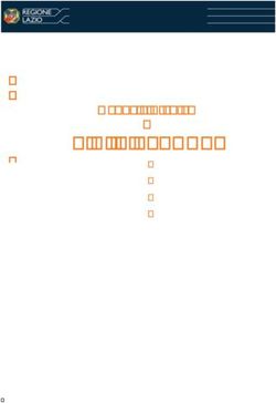 CIG IN DEROGA Manuale Utente - Regione Lazio