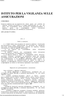 ISTITUTO PER LA VIGILANZA SULLE ASSICURAZIONI - Ti ...