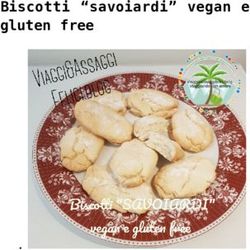 Biscotti "savoiardi" vegan e gluten free - Viaggi&AssaggiFelici