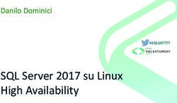 SQL Server 2017 su Linux High Availability - Danilo Dominici #SQLSAT777 - SQLSaturday