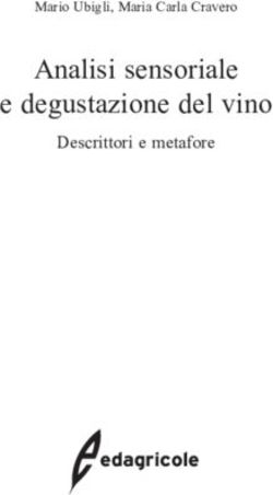 Analisi sensoriale e degustazione del vino - Descrittori e metafore Mario Ubigli, Maria Carla Cravero - Edagricole