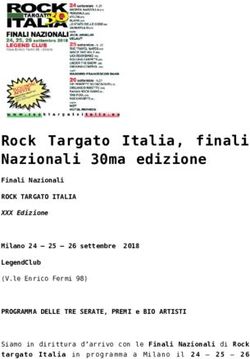 Rock Targato Italia, finali Nazionali 30ma edizione - Il Mascalzone