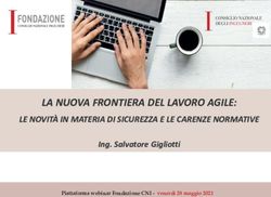 LA NUOVA FRONTIERA DEL LAVORO AGILE: LE NOVIT&Agrave; IN MATERIA DI SICUREZZA E LE CARENZE NORMATIVE