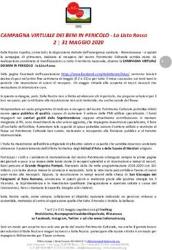 CAMPAGNA VIRTUALE DEI BENI IN PERICOLO - La Lista Rossa - Italia Nostra