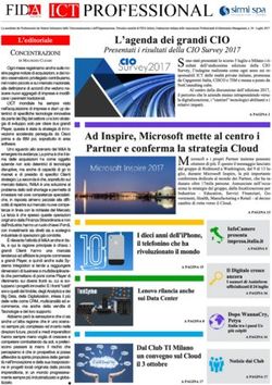 L'editoriale - ICT Professional