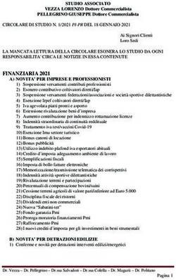 FINANZIARIA 2021 - Periti Industriali Cuneo