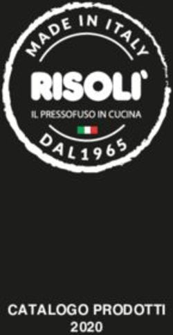 CATALOGO PRODOTTI 2020 - Risolì