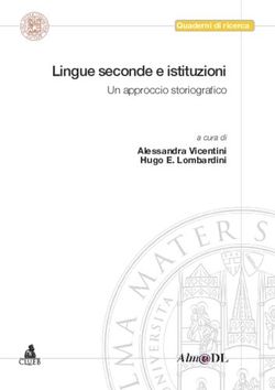 Lingue seconde e istituzioni - Un approccio storiografico a cura di Quaderni di ricerca - AMS Acta