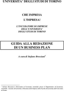 GUIDA ALLA REDAZIONE DI UN BUSINESS PLAN - UNIVERSITA' DEGLI STUDI DI ...