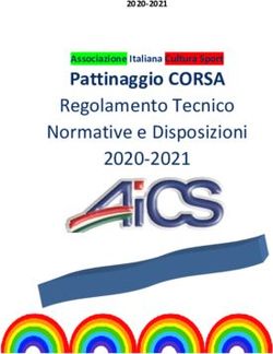 Pattinaggio CORSA Regolamento Tecnico - Associazione Italiana Cultura Sport Normative e Disposizioni - AICS
