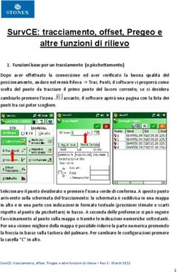 SurvCE: tracciamento, offset, Pregeo e altre funzioni di rilievo
