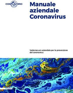 Manuale aziendale Coronavirus - Vademecum aziendale per la prevenzione del coronavirus - Conflavoro