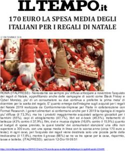 170 EURO LA SPESA MEDIA DEGLI ITALIANI PER I REGALI DI NATALE
