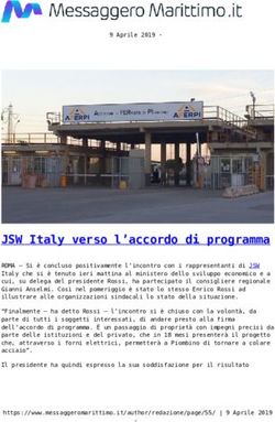 JSW Italy verso l'accordo di programma
