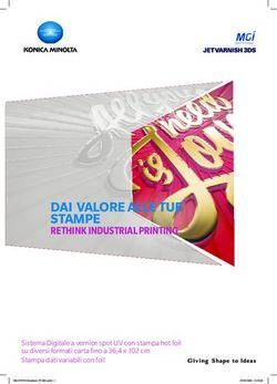 DAI VALORE ALLE TUE STAMPE - RETHINK INDUSTRIAL PRINTING - Konica Minolta