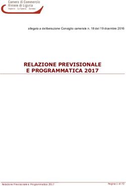 RELAZIONE PREVISIONALE E PROGRAMMATICA 2017 - Camcom.gov.i