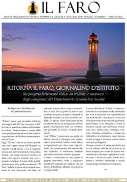 RITORNA IL FARO, GIORNALINO D'ISTITUTO - Un progetto fortemente voluto da studenti e sostenuto dagli insegnanti del Dipartimento Umanistico Sociale
