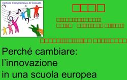 PTOF Perch&eacute; cambiare: l'innovazione in una scuola europea - Istituto Comprensivo ...