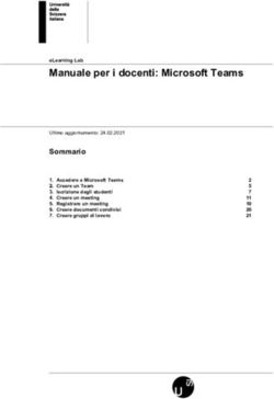 Manuale per i docenti: Microsoft Teams - iCorsi3