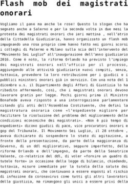 Flash mob dei magistrati onorari - Cronache Salerno