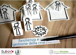 Gestione della crisi di Alessio Perniola - Welcome To Sant'Antioco