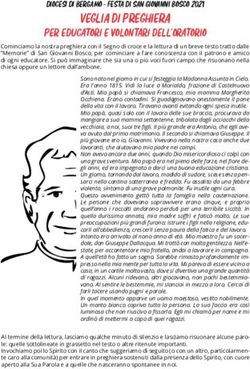 Veglia di preghiera per educatori e volontari dell'Oratorio - Oratori BG