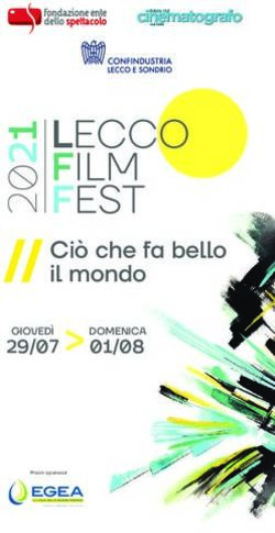 Ciò che fa bello il mondo - 29/07 GIOVEDÌ - Cinematografo