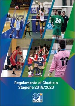 Regolamento di Giustizia Stagione 2019/2020 - CSI Milano