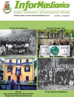 Periodico d'informazione dell'Amministrazione Comunale