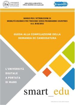 GUIDA ALLA COMPILAZIONE DELLA DOMANDA DI CANDIDATURA - BANDO PER L ...