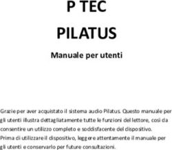 P TEC PILATUS Manuale per utenti - PTec | DAB+ Radio
