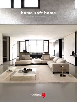 Home soft home Salone del Mobile Milano 2019 - Edilportale