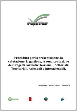 Procedura per la presentazione, la valutazione, la gestione, la rendicontazione dei Progetti Formativi Nazionali, Settoriali, Territoriali ...