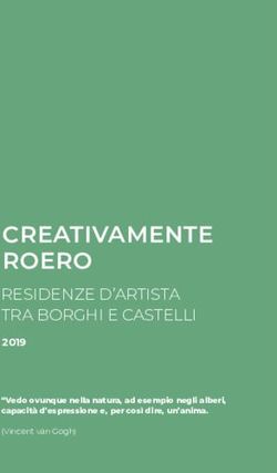 CREATIVAMENTE ROERO RESIDENZE D'ARTISTA TRA BORGHI E CASTELLI 2019