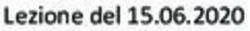 Lezione del 15.06.2020 - Moodle@Units