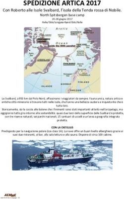 SPEDIZIONE ARTICA 2017 - Con Roberto alle Isole Svalbard, l'isola della Tenda rossa di Nobile - AEMME VIAGGI