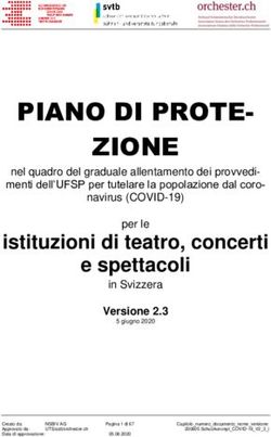 PIANO DI PROTE-ZIONE - SVTB