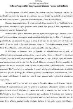 Solo un'impossibile impresa pu&ograve; liberare l'uomo nell'infinito