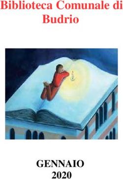Biblioteca Comunale di Budrio - GENNAIO 2020 - Comune di Budrio