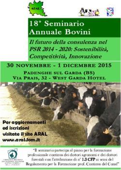Il futuro della consulenza nel PSR 2014 - 2020: Sostenibilit&agrave;, Competitivit&agrave;, Innovazione - ARA Lombardia